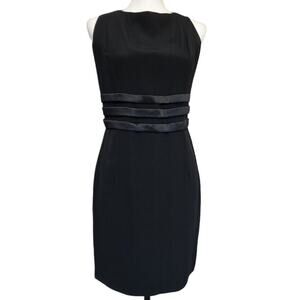 JESSICA McClintock Vintage Black Cocktail Dress Size 10‎